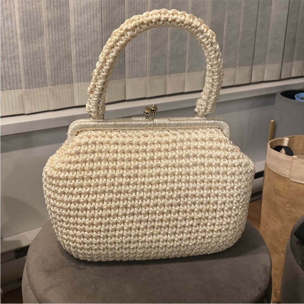 Vintage crochet bag
